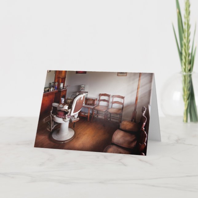 Barber - Ready for an Audience Holiday Card (Front)