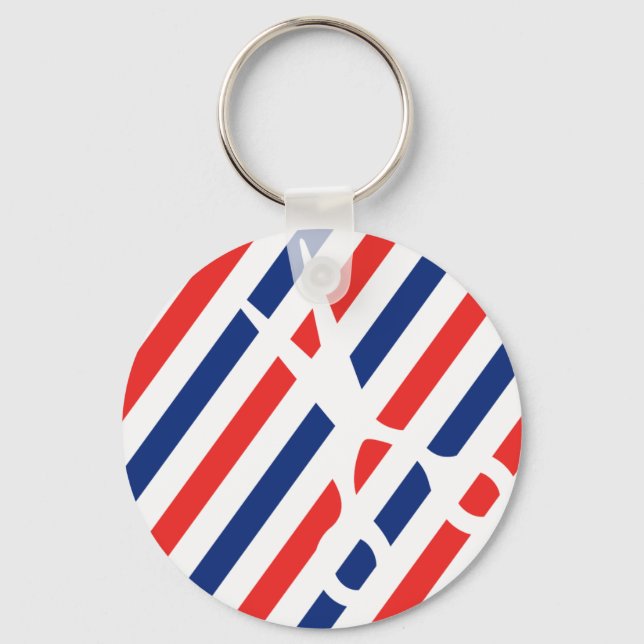 Barber Scissors Keychain (Front)