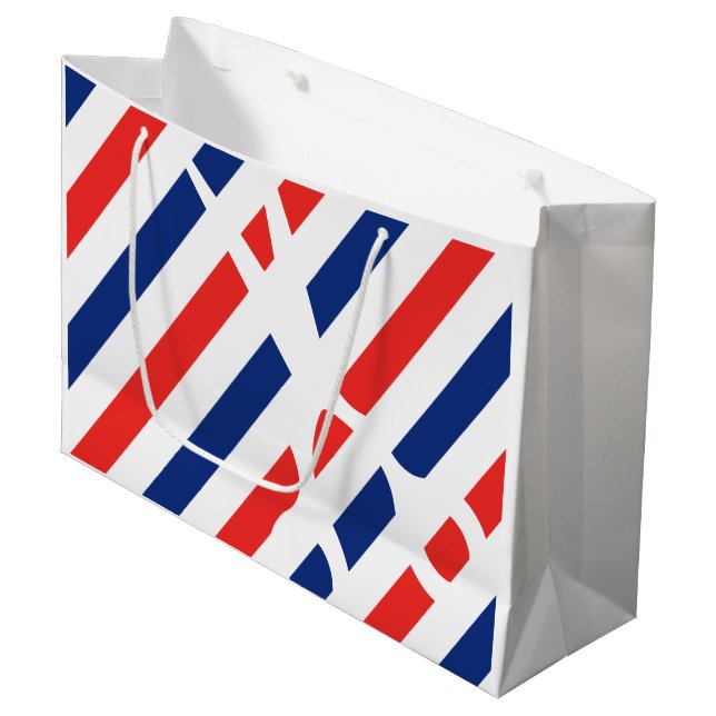Barber Scissors Large Gift Bag (Front Angled)