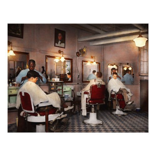 Barber _ Senators_only barbershop 1937 Flyer