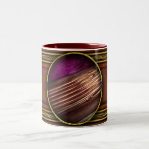 Barber - Shaving - Hello my friends Two-Tone Coffee Mug