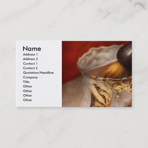 Customizable Barber - Shaving - The beauty of barbering Business Card Templates