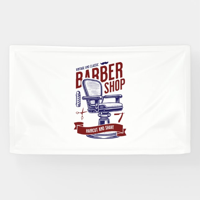 Barber Shop Banner (Horizontal)