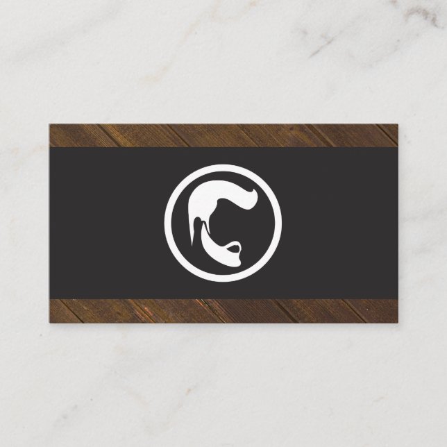 Barber Shop | Barber Business Card (Front)