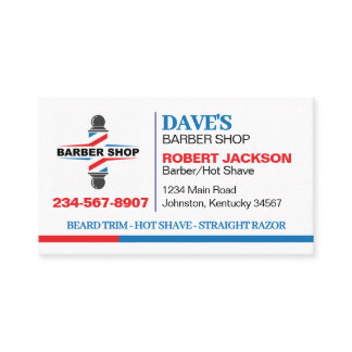 Barber Shop Business Card