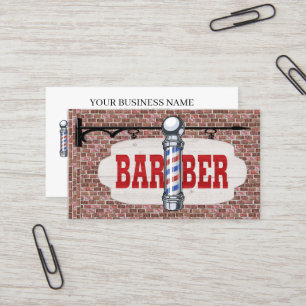 Barber Shop Business Card