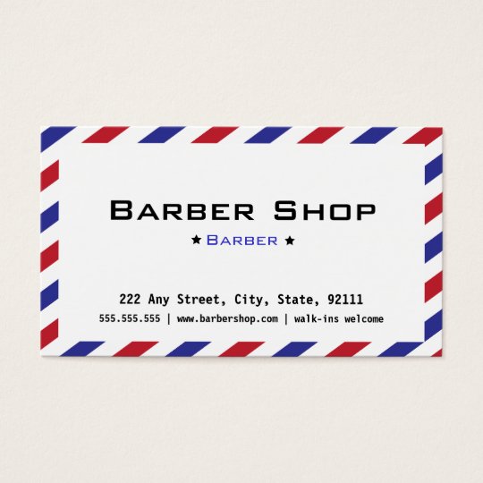 Barber shop Business Card