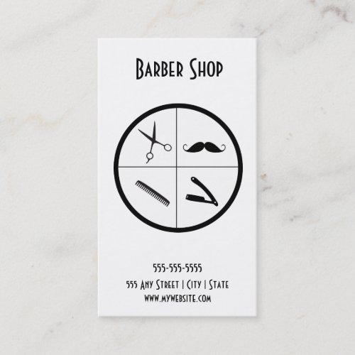 Barber shop Business Card