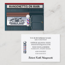 Barber Shop Business Card