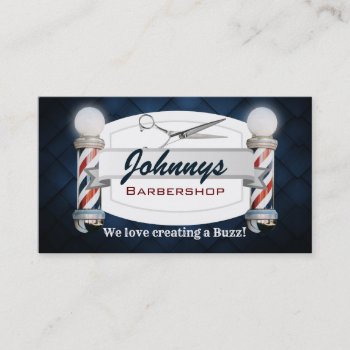 Barber Shop Business Cards by MsRenny at Zazzle