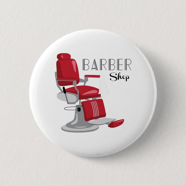 Barber Shop Button (Front)