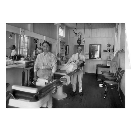 Barber Shop Cards (Front Horizontal)