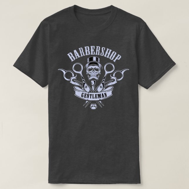 Barber Shop Criminal T-Shirt (Design Front)