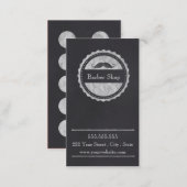 Barber Shop Customer loyalty business card (Front/Back)
