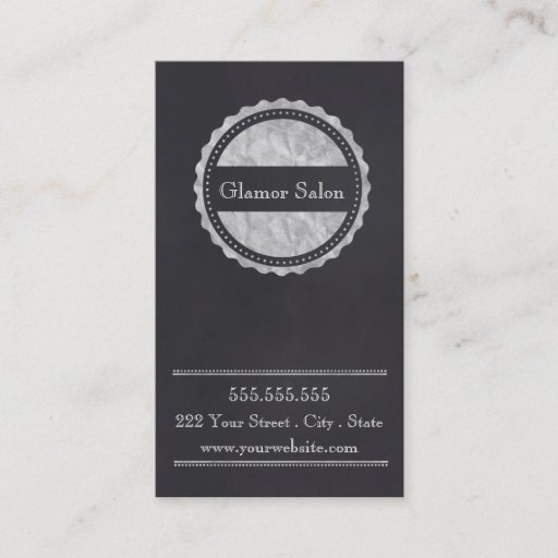Customizable Barber Shop Customer loyalty business card