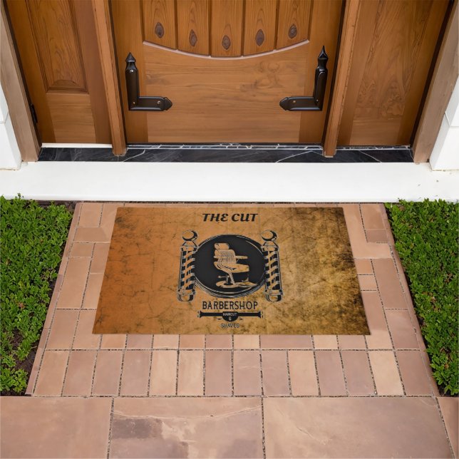 Barber Shop Doormat (Outdoor)