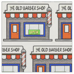 Barber Shop Fabric Material