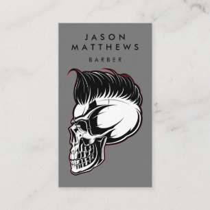 BARBER SHOP Haircut & Shave Square Business Card