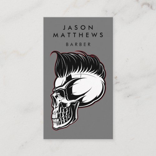 BARBER SHOP  Haircut  Shave Square Business Card