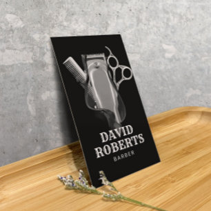 Barber Shop Hairdresser Professional Barbershop Business Card