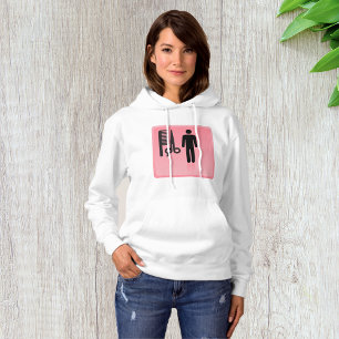Barber Shop Icon Haircut Comb and Scissors  Hoodie