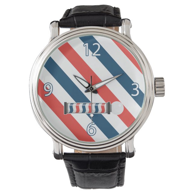 Barber Shop Mens Watch (Front)