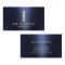 Barber Shop Modern Navy & Gold Hair Stylist 