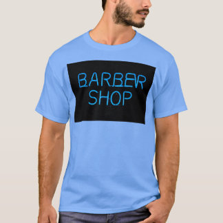 Barber Shop Neon Sign T-Shirt