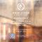 Barber shop opening hours custom logo QR CODE