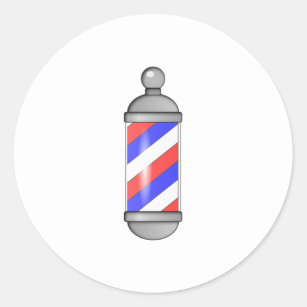 Barber Pole Stickers - 23 Results | Zazzle