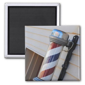 Barber Shop Pole Magnet by AllyJCat at Zazzle