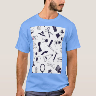 Barber shop pole pattern 3 T-Shirt