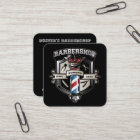 Barber Shop Shield and Crown