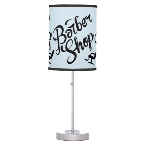 barber shop table lamp