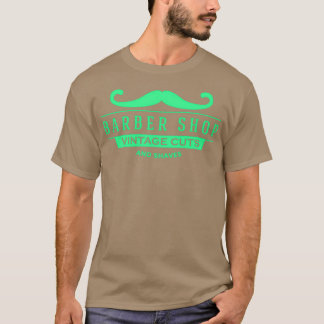 Barber Shop Vintage Cuts and Shaves T-Shirt