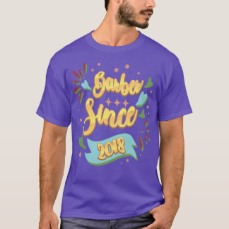 Barber Since 2018 Local Barber Gift Ideas For Hair T-Shirt