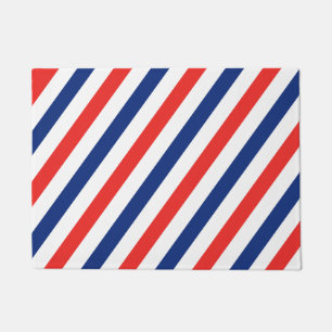 Barber Stripes Doormat