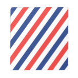 Barber Stripes Notepad