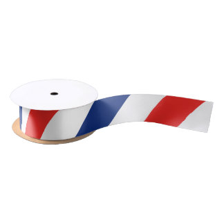Barber Stripes Satin Ribbon