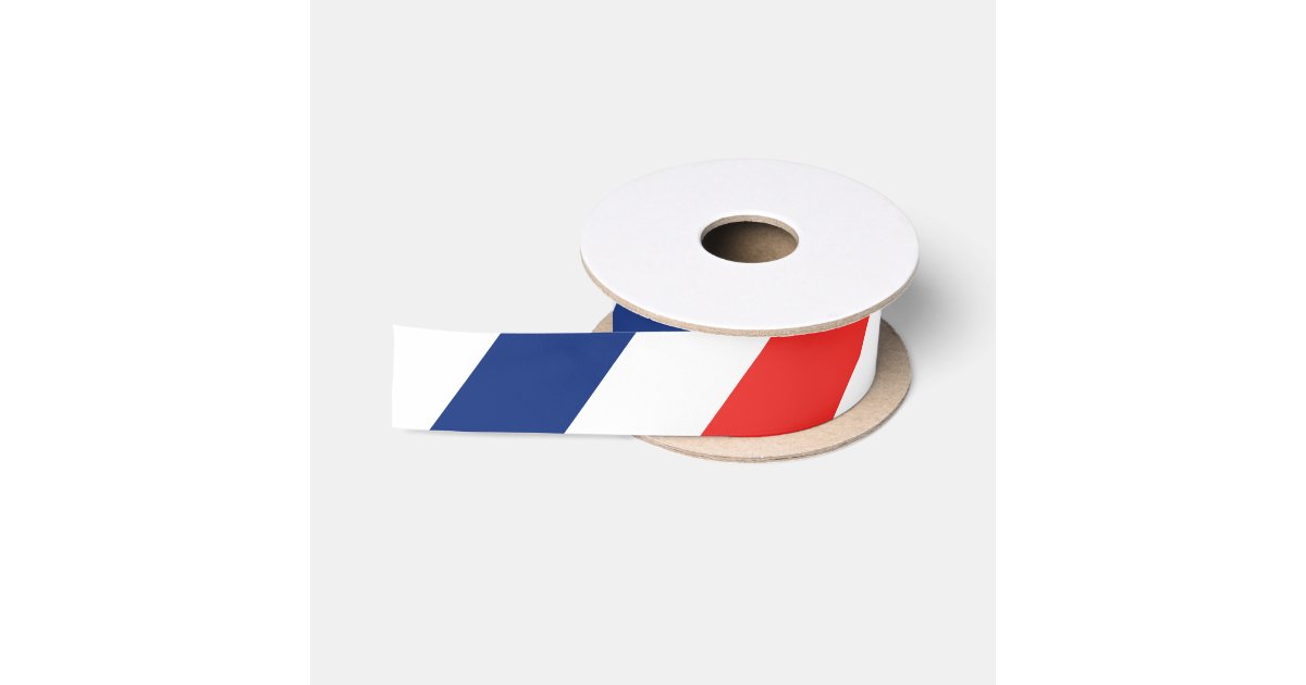 Barber Stripes Satin Ribbon | Zazzle