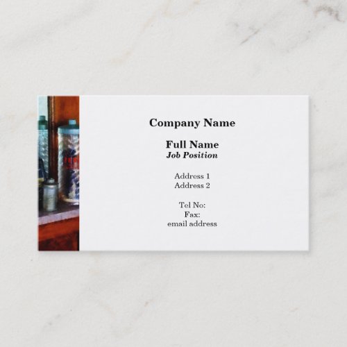 Barber Supplies Business Card Templates