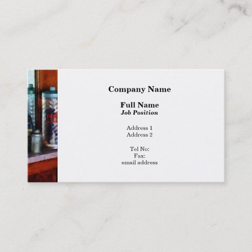 Customizable Barber Supplies Business Card Templates