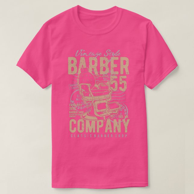 Barber T T-Shirt (Design Front)