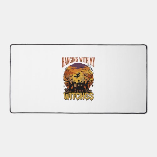 Barber Tattoo Biker Hybrid Cat Barber Tattoo Biker Desk Mat