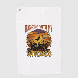 Barber Tattoo Biker Hybrid Cat Barber Tattoo Biker Golf Towel