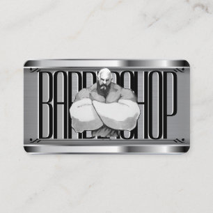 Barber Template Business Card