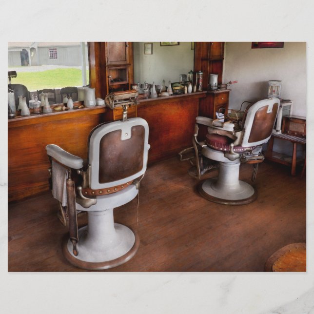 Barber - The Hair Stylist Flyer (Front)