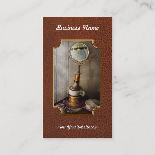 Barber - The morning shave Business Cards