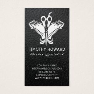 Barber Tools Leather