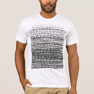 Barber wire fade out T-Shirt